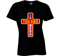 The Leftovers The End Is Near Glowing Cross Tv Show Fan T Shirt The Leftovers The End Is Near Glowing Cross Tv Show Fan T Shirt