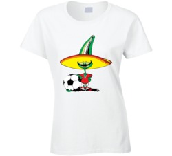 Pique Mexico 1986 World Cup Mascot Fan T Shirt Pique Mexico 1986 World Cup Mascot Fan T Shirt