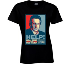 Real Time With Bill Maher Hope Style Poster Tv Show Fan T Shirt Real Time With Bill Maher Hope Style Poster Tv Show Fan T Shirt