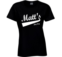 Matt's Juicy Lucy Burger Food Fan T Shirt Matt's Juicy Lucy Burger Food Fan T Shirt