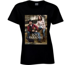 Luke Perry Love In Paradise Movie Poster Fan T Shirt Luke Perry Love In Paradise Movie Poster Fan T Shirt