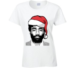 Donald Glover Santa Hat Christmas T Shirt Donald Glover Santa Hat Christmas T Shirt
