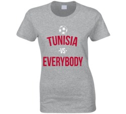 Retro Vintage Tunisia Vs Everybody World Cup Fifa Soccer Football Fan Retro Vintage Tunisia Vs Everybody World Cup Fifa Soccer Football Fan