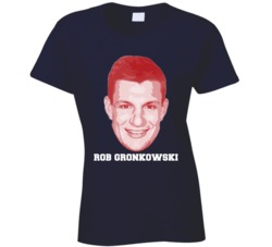 Rob Gronkowski Face Big Head New England Football Player Fan T Shirt Rob Gronkowski Face Big Head New England Football Player Fan T Shirt