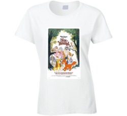 The Fox And The Hound Retro Movie Poster Fan T Shirt The Fox And The Hound Retro Movie Poster Fan T Shirt