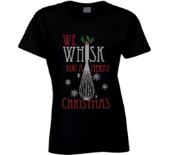 We Whisk You A Merry Christmas Baker Chef Ugly Christmas Sweater T Shi We Whisk You A Merry Christmas Baker Chef Ugly Christmas Sweater T Shi