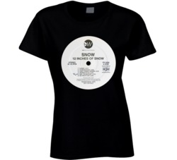 Snow Informer 12 Inches Of Snow Rap 1993 Record Fan T Shirt