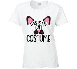 This Is My Cat Costume Halloween T Shirt This Is My Cat Costume Halloween T Shirt