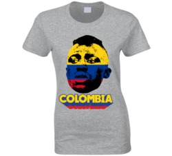 Davinson Sanchez Colombia Flag Big Head Fifa World Cup Fan T Shirt Davinson Sanchez Colombia Flag Big Head Fifa World Cup Fan T Shirt