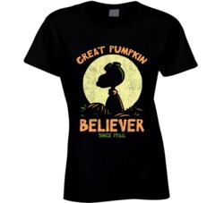 Great Pumpkin Believer Since 1966 Charlie Brown Snoopy Halloween T Shi Great Pumpkin Believer Since 1966 Charlie Brown Snoopy Halloween T Shi