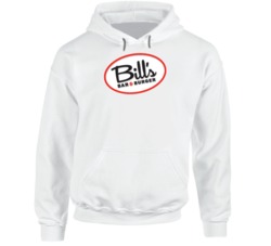 Bill's Bar And Burger Food Fan Hoodie
