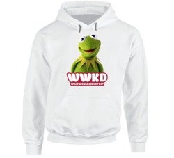 Wwkd What Would Kermit The Frog Do Fan Hoodie