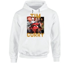Tim Curry Movies Mashup Hollywood Actor Super Fan Hoodie