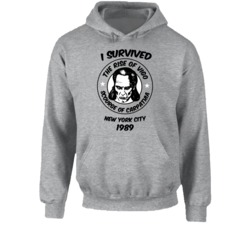 I Survived The Rise Of Vigo Ghostbusters 1989 Movie Hoodie