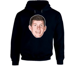 Jon Teske Michigan Basketball Big Head Fan Hoodie Jon Teske Michigan Basketball Big Head Fan Hoodie
