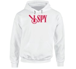 I Spy Tv Show Logo Fan Hoodie I Spy Tv Show Logo Fan Hoodie