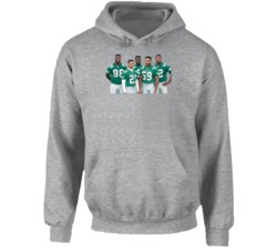 1991 Philadelphia Gang Green Defense Football Hoodie 1991 Philadelphia Gang Green Defense Football Hoodie