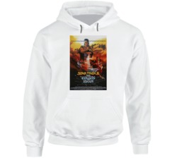 Star Trek Ii The Wrath Of Khan Retro Movie Poster Fan Hoodie Star Trek Ii The Wrath Of Khan Retro Movie Poster Fan Hoodie