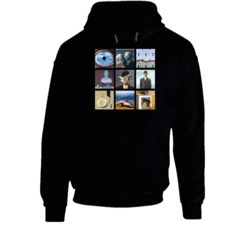 Rene Magritte Art Paintings Trendy Artsy Hoodie Rene Magritte Art Paintings Trendy Artsy Hoodie