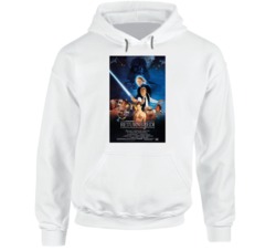 Star Wars Episode 4 Return Of The Jedi Retro Movie Poster Fan Hoodie
