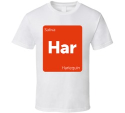 Harlequin Sativa Strain Weed T Shirt Harlequin Sativa Strain Weed T Shirt