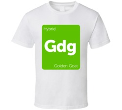 Golden Goat Hybrid Strain Weed T Shirt Golden Goat Hybrid Strain Weed T Shirt