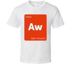 Allen Wrench Sativa Strain Weed T Shirt Allen Wrench Sativa Strain Weed T Shirt