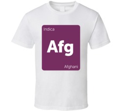 Afghani Indica Strain Weed T Shirt Afghani Indica Strain Weed T Shirt