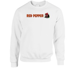 Red Pepper North Dakota's Most Famous Restaurant Crewneck Sweatsh Red Pepper North Dakota's Most Famous Restaurant Crewneck Sweatsh