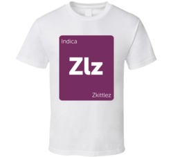 Zkittlez Indica Strain Weed T Shirt Zkittlez Indica Strain Weed T Shirt