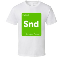 Snoops Dream Hybrid Strain Weed T Shirt Snoops Dream Hybrid Strain Weed T Shirt