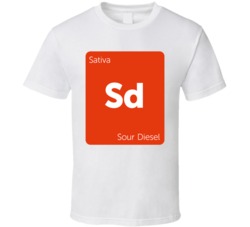 Sour Diesel Sativa Strain Weed T Shirt Sour Diesel Sativa Strain Weed T Shirt