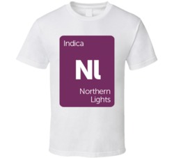 Northern Lights Indica Strain Weed T Shirt Northern Lights Indica Strain Weed T Shirt