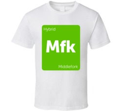 Middlefork Hybrid Strain Weed T Shirt Middlefork Hybrid Strain Weed T Shirt