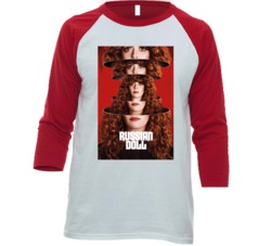 Russian Doll Netflix Original Series Poster Fan Raglan T Shirt Russian Doll Netflix Original Series Poster Fan Raglan T Shirt