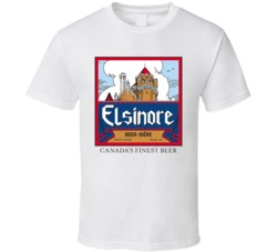 Elsinore Beer As Seen On Strange Brew T Shirt Elsinore Beer As Seen On Strange Brew T Shirt