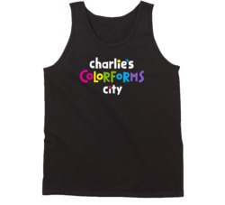 Charlie's Colorforms City Netflix Original Series Fan Tanktop Charlie's Colorforms City Netflix Original Series Fan Tanktop