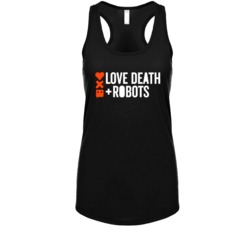 Love Death And Robots Netflix Original Series Fan Womens Tanktop Love Death And Robots Netflix Original Series Fan Womens Tanktop