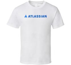 Atlassian Corporation Nasdaq Company Logo Employee Fan T Shirt