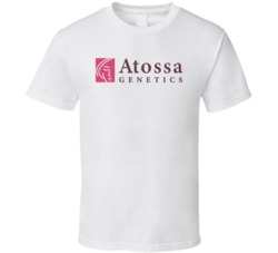 Atossa Genetics Nasdaq Company Logo Employee Fan T Shirt Atossa Genetics Nasdaq Company Logo Employee Fan T Shirt