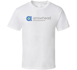 Arrowhead Pharmaceuticals Nasdaq Company Logo Employee Fan T Shirt Arrowhead Pharmaceuticals Nasdaq Company Logo Employee Fan T Shirt