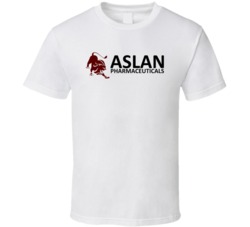 Aslan Pharmaceuticals Nasdaq Company Logo Employee Fan T Shirt Aslan Pharmaceuticals Nasdaq Company Logo Employee Fan T Shirt
