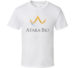 Atara Biotherapeutics Nasdaq Company Logo Employee Fan T Shirt