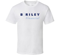B Riley Financial Nasdaq Company Logo Employee Fan T Shirt