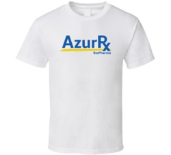 Azurrx Biopharma Nasdaq Company Logo Employee Fan T Shirt