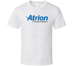 Atrion Corporation Nasdaq Company Logo Employee Fan T Shirt