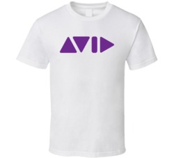Avid Technology Nasdaq Company Logo Employee Fan T Shirt