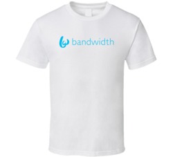 Bandwidth Inc Nasdaq Company Logo Employee Fan T Shirt
