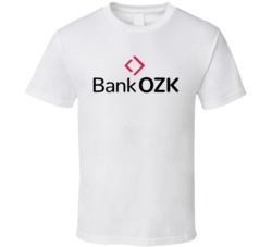 Bank Ozk Nasdaq Company Logo Employee Fan T Shirt