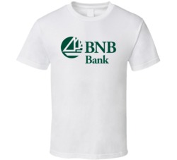 Bridge Bancorp Nasdaq Company Logo Employee Fan T Shirt Bridge Bancorp Nasdaq Company Logo Employee Fan T Shirt